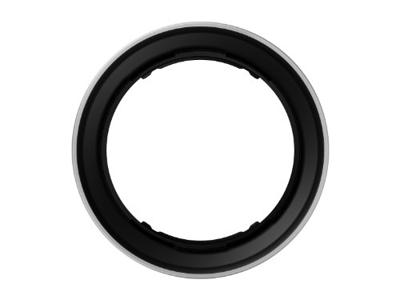 Olympus LH-49B zonnekap voor M.Zuiko 25 mm 1:1.8 lens, zilver