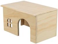 TRIXIE HUIS CAVIA HOUT SPIJKERVRIJ 28X18X16 CM - thumbnail
