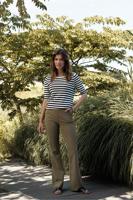 Flair bonded trousers - earth - 13151 - thumbnail