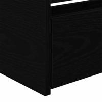 Dagbedframe met lades Zwart eiken 90 x 190 cm Bewerkt hout - thumbnail