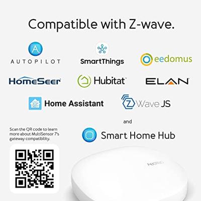 Multisensor 7 - AEOTEC - Zwave - beweging - licht - vocht - temperatuur - vibratie - UV - thumbnail