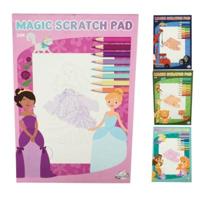 Craft Universe magic scratch a5 boekje 4 assorti | 36 stuks - thumbnail