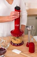 Russell Hobbs 3-in-1 Staafmixer Desire 500 W rood - thumbnail