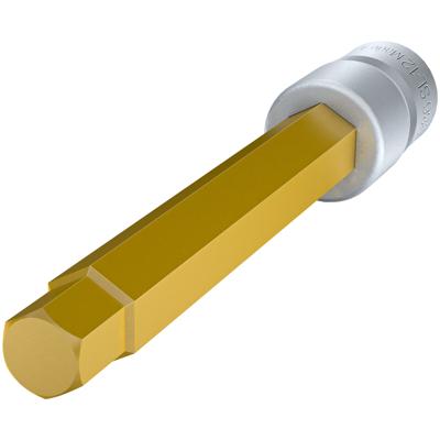 HAZET Dopsleutelbit 986SL-12 · 1/2 inch (12,5 mm) vierkant hol · Binnen-zeskant-profiel · SW 12 mm