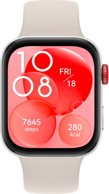 Connected smartwatch - HUAWEI - Watch Fit 3 - 1,82 inch AMOLED-scherm - Wit