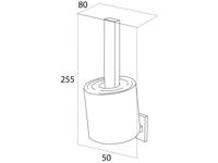 Tiger Reserve Toiletrolhouder Items Muur RVS - thumbnail