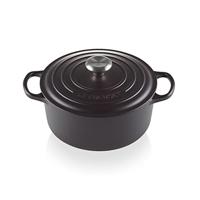 Le Creuset Braadpan Signature Mat Zwart ø 26 cm / 5,3 liter - thumbnail