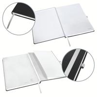 Leitz 44761094 Notitieboek Geruit Satijn-zwart Aantal paginas: 80 DIN A4 - thumbnail