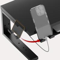 Laptop- / monitorstandaard Ergo Office, max. belasting 20 kg, voor diag. 13-32", zwart, ER-303 B - thumbnail