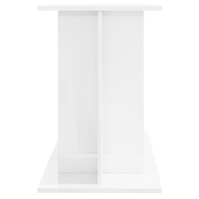 VidaXL Aquariumstandaard 100x40x60 cm bewerkt hout hoogglans wit - thumbnail