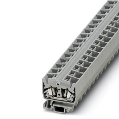 Phoenix Contact 3244216 Doorgangsklem 10.4 mm Spanveer Grijs 50 stuk(s)