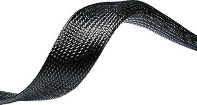 HellermannTyton 170-80531 HEGPL30-PET-BK Gevlochten slang Zwart Polyester 18 tot 55 mm 50 m