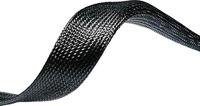 HellermannTyton 170-80531 HEGPL30-PET-BK Gevlochten slang Zwart Polyester 18 tot 55 mm 50 m - thumbnail