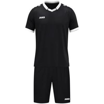 JAKO 4251 Shirt Glory Km - Zwart/Wit - XXL