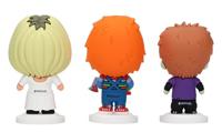 Chucky Pokis Rubber Minifigures 3-Pack 7 cm - thumbnail