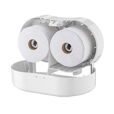 PlastiQline PlastiQline 2-rols toiletrolhouder (standaard) PQTMDuo - wit