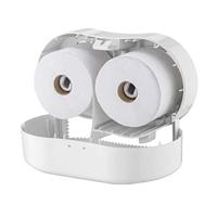 PlastiQline PlastiQline 2-rols toiletrolhouder (standaard) PQTMDuo - wit - thumbnail
