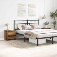 Nachtkastjes 2 st 45x34x44,5 cm bewerkt hout oud houtkleurig - thumbnail