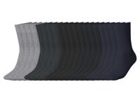 esmara Men 20 Paar sokken (grijs/donkergrijs/marineblauw, 43-46) - thumbnail
