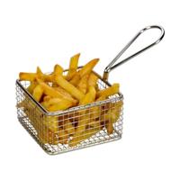 Gusta Friet Serveermandje RVS - thumbnail