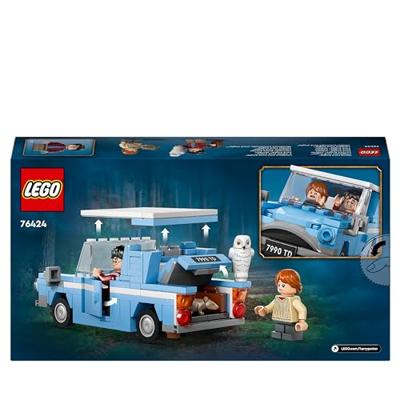 LEGO Harry Potter 76424 De vliegende Ford Anglia, speelgoed voor kinderen, bouwbare auto - thumbnail