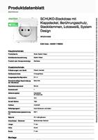 Merten MEG2310-6035 Wandcontactdoos System Design Wit 1 stuk(s) - thumbnail