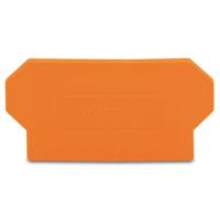 WAGO 281-327 Scheidingswand Oranje 100 stuk(s) - thumbnail