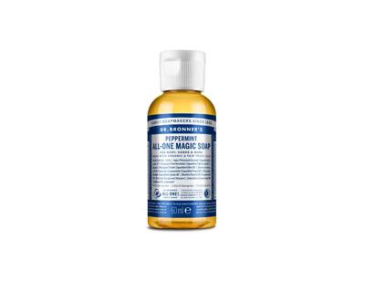Vloeibare Zeep Dr Bronner's 18 in 1 Peppermint 60 ml