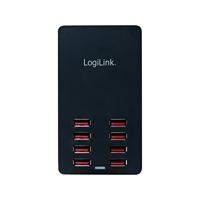 LogiLink compatible Table Charger Netzteil - 8 x 4-poliger USB Typ A - 44 Watt - thumbnail