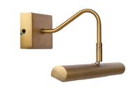 Lucide VINZ - Schilderijverlichting - 2xG9 - Mat Goud / Messing - thumbnail