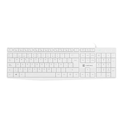 Toetsenbord Natec NAUTILUS SLIM Qwerty Spaans
