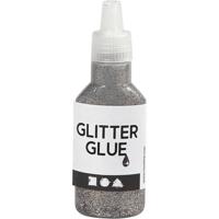 Creativ Company Glitterlijm zilver, 25ml - thumbnail