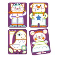 DJECO palet schilderij paars - thumbnail