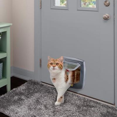 Kattenluik - FERPLAST - Swing 5 - 22,5 x 16,2 x 25,2 cm - Grijs