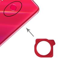 Vingerafdruk beschermer ring voor Huawei Nova 4 (rood) - thumbnail