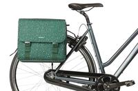 Basil Dubbele fietstas flair mik 35 liter 15 x 35 x 31 cm (2x) - groen - thumbnail