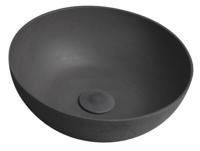 Vrijstaand Waskom Sapho Formigo dia. 39 cm Rond Antraciet - thumbnail