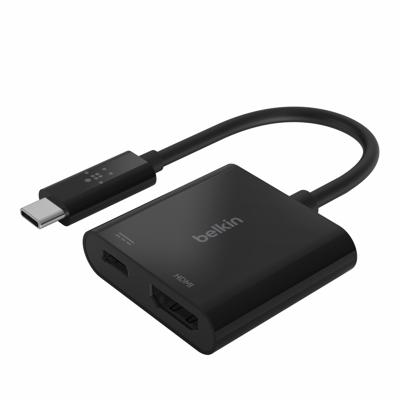 Belkin USB-C/ HDMI en oplaadadapter Belkin USB-C/ HDMI en oplaadadapter
