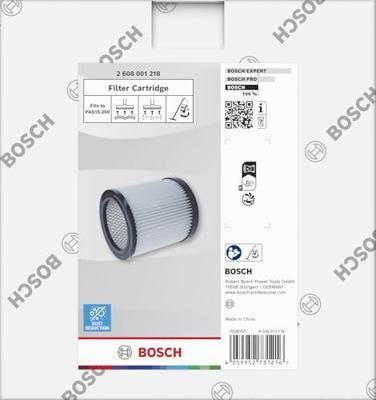 Bosch Accessoires Patroonfilter F8 - 2608001218
