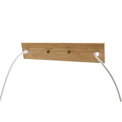 Plafondlamp DKD Home Decor Lichtbruin Hout Bamboe 50 W 220 V 80 x 30 x 30 cm