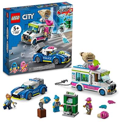 Lego city - 60314 ice cream launcher met politiewagen - thumbnail