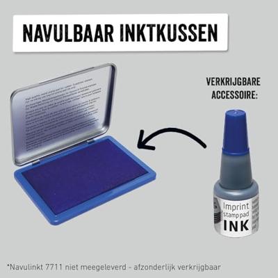 Trodat Stempelkussen No.2 143662 110 x 70 mm (bxh) Blauw 1 stuk(s)