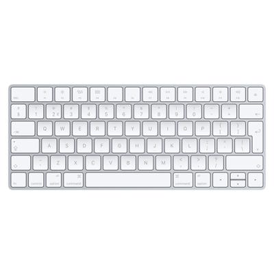Apple MLA22 toetsenbord Bluetooth QWERTY Nederlands Zilver, Wit Apple MLA22 toetsenbord Bluetooth QWERTY Nederlands Zilver, Wit