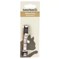 Beeztees Kittenbandje Joy Beige 14-23cm 8mm - thumbnail