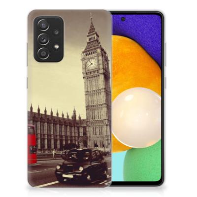 Samsung Galaxy A52 (5G/4G) | Silliconen Back Cover | Londen Samsung Galaxy A52 (5G/4G) | Silliconen Back Cover | Londen