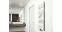 Saqu Calm handdoekradiator 538W 118,5x45cm wit - thumbnail