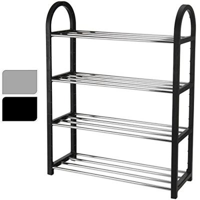 Schoenenrek 5five Simply Smart Metaal Aluminium 50 x 65 x 19 cm 4 Planken Schoenenrek 5five Simply Smart Metaal Aluminium 50 x 65 x 19 cm 4 Planken