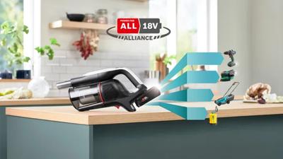 Bosch BCS931WBA Steelstofzuiger zonder zak Wit - thumbnail
