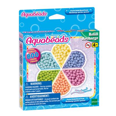 Aquabeads Pastel Solid Bead Pack 800+ Parels Aquabeads Pastel Solid Bead Pack 800+ Parels