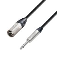 Adam Hall 5 Star BMV 0150 verloopkabel XLR male naar Jack TRS 1,5 m - thumbnail